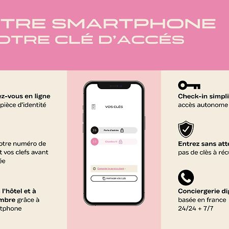 Hotel Corneille - Entree Autonome, Reception En Ligne - Encore Mieux Tours Exterior foto